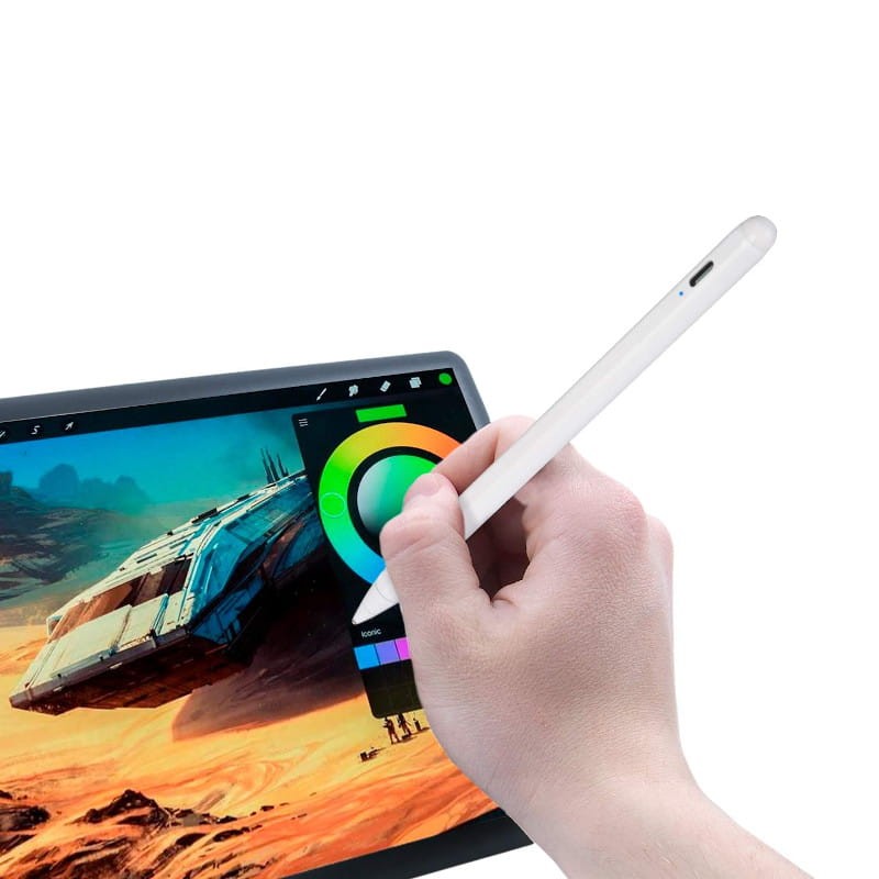 Configurando la presión del stylus en la tableta gráfica